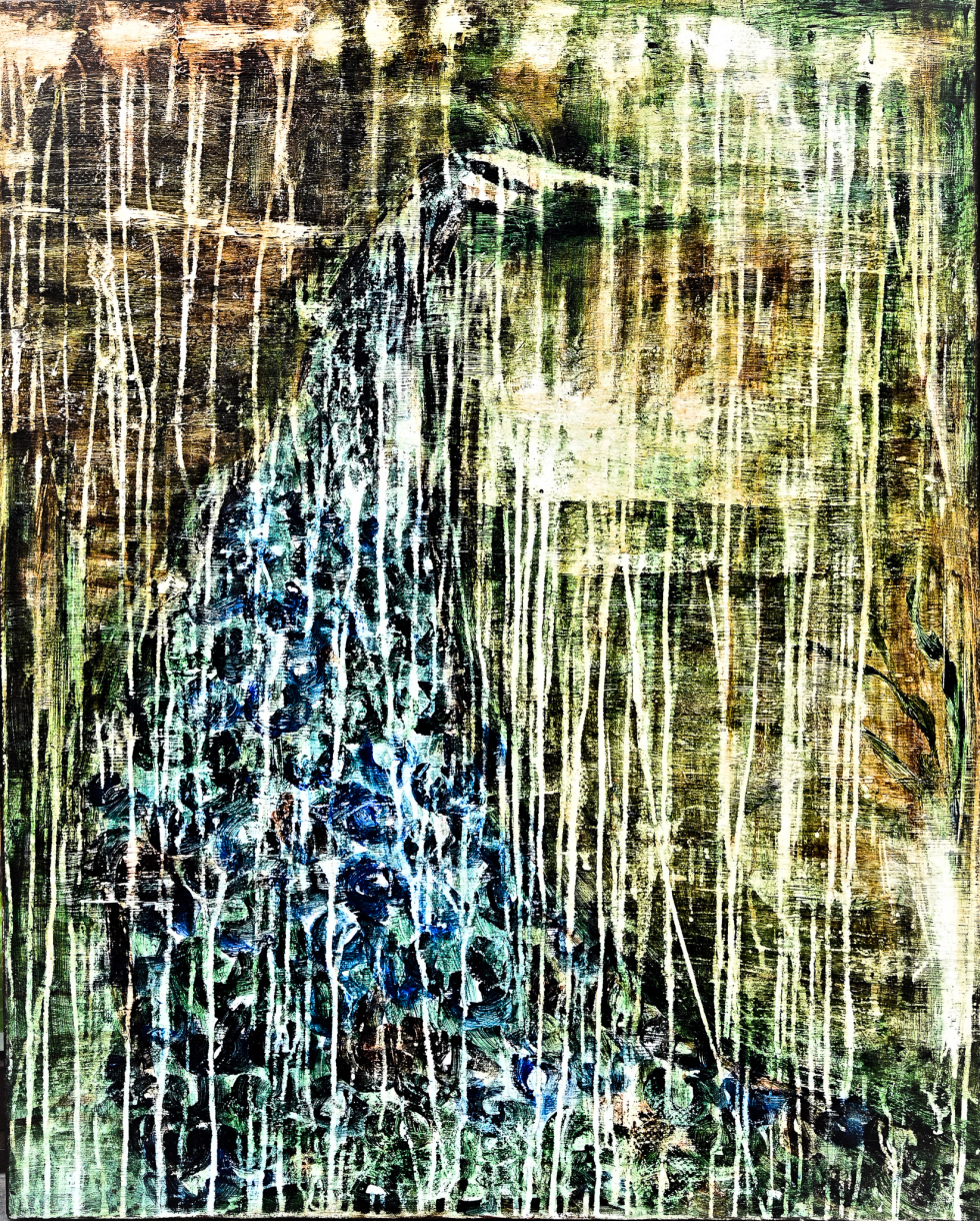 Peacock -acrylic on canvas